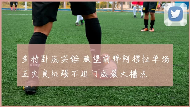 多特卧底实锤 狼堡前锋阿穆拉单场五失良机踢不进门成最大槽点